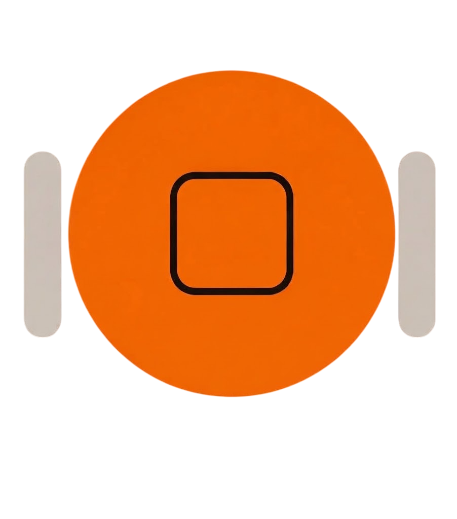 xmronero orange Monero-inspired logo